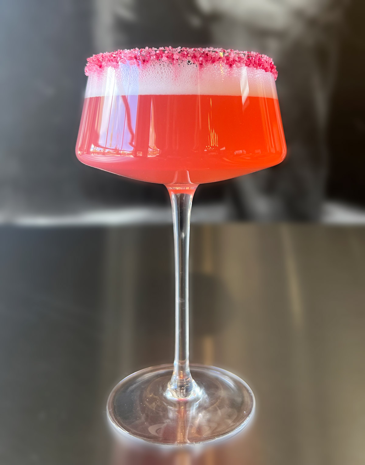 Hibiscus Haven mocktail