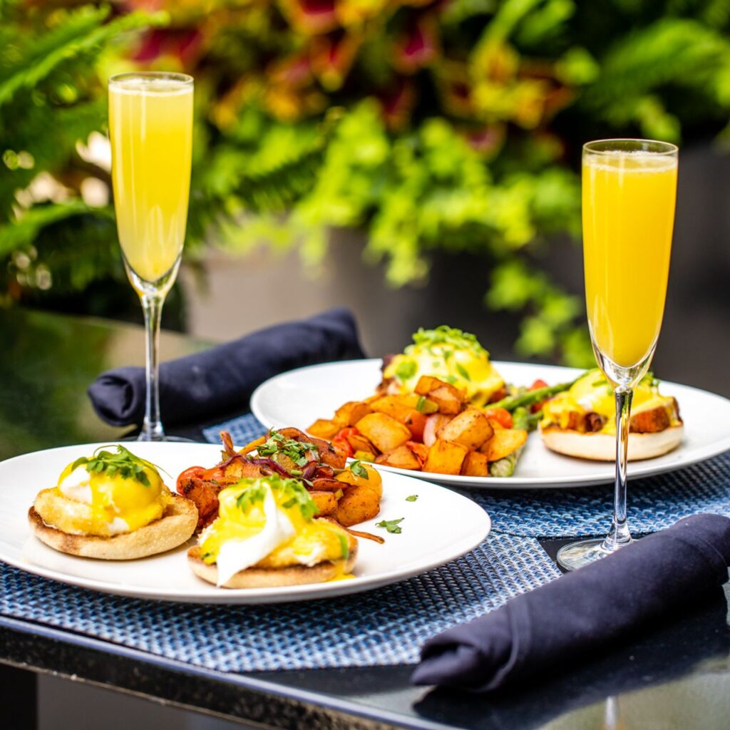 brunch scene